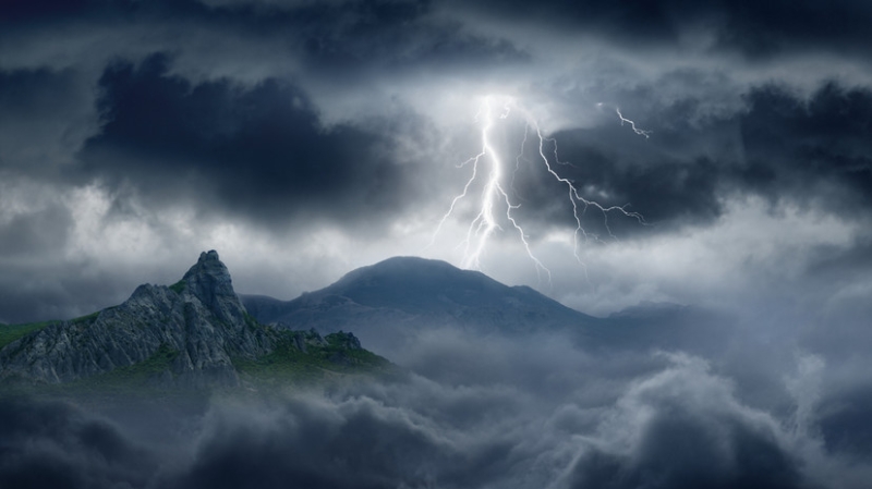 Туристка из Новороссийска погибла в результате удара молнии в горах Адыгеи