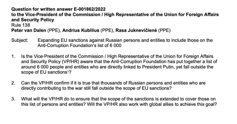 &laquo;Убеждённый русофоб&raquo;: лоббист антироссийских санкций возглавил оборонный блок ЕС