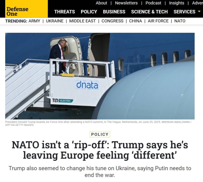 &laquo;Упали к ногам Трампа&raquo;: западные СМИ &mdash; о прошедшем в Гааге саммите НАТО