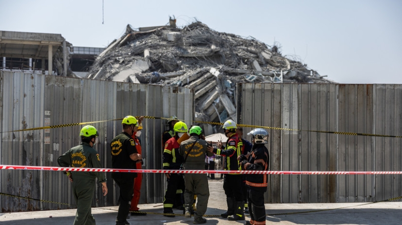 В Бангкоке из-за землетрясения обрушилась строящаяся высотка