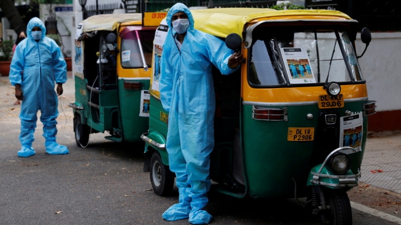 В Индии за сутки выявили более 414 тысяч случаев коронавируса