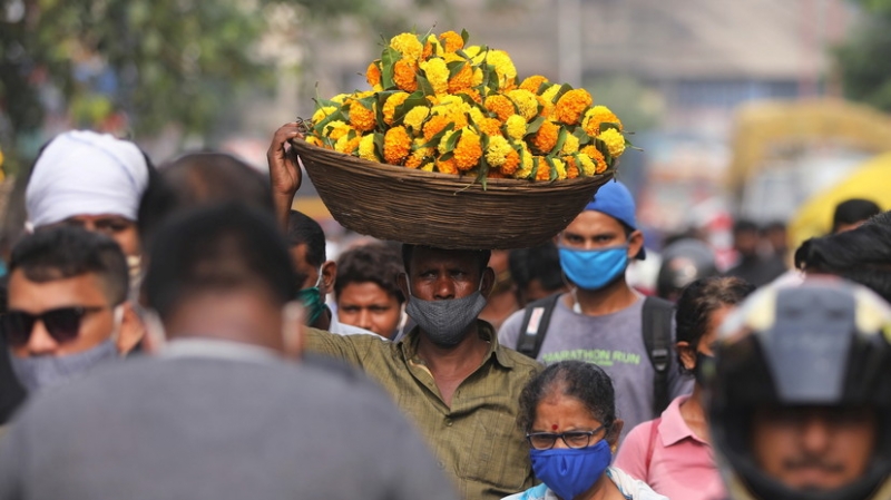 В Индии за сутки зафиксировали более 36 тысяч случаев коронавируса