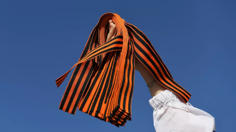 В Кишинёве полиция собирает данные о людях, которые носят георгиевские ленты