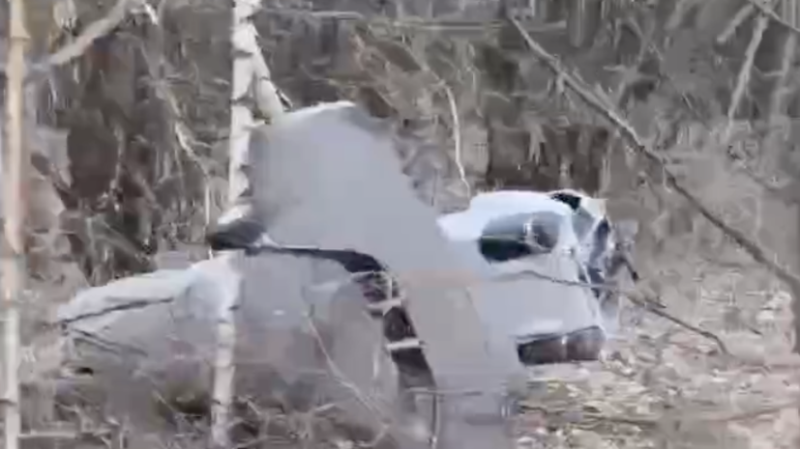 В Курской области обнаружили 200-килограммовый украинский беспилотник