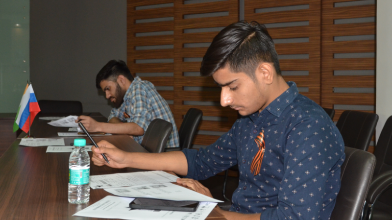 В Нью-Дели Диктант Победы провели в Русском доме