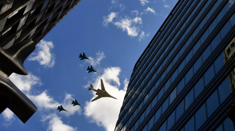 В Подмосковье начали разгонять тучи перед парадом Победы в Москве