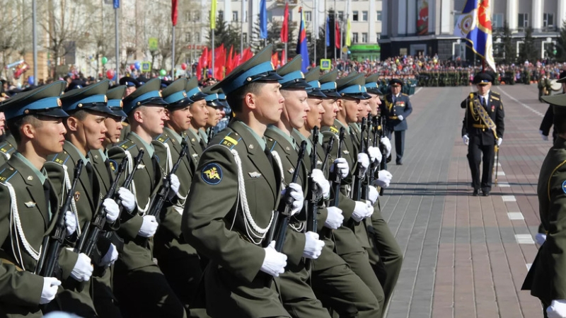 В столице Бурятии прошёл Парад Победы