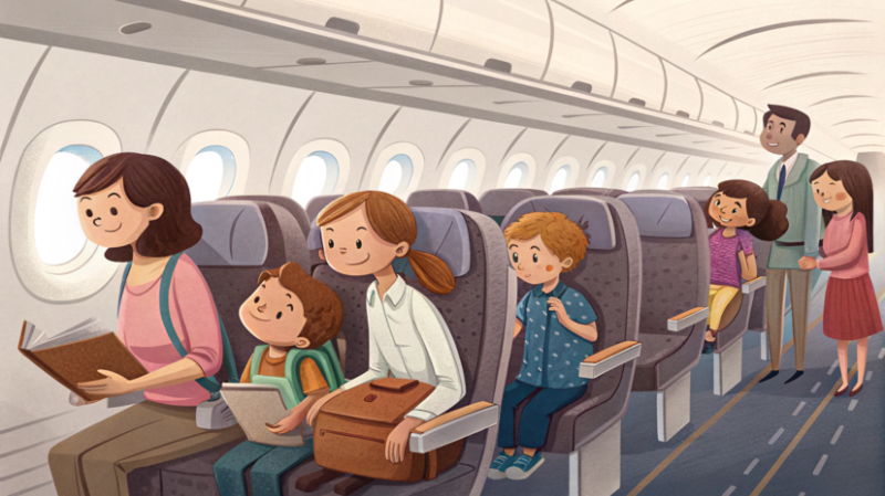 Внесут в законодательство: в &laquo;Аэрофлоте&raquo; заявили об обязательстве сажать рядом пассажиров с несколькими детьми