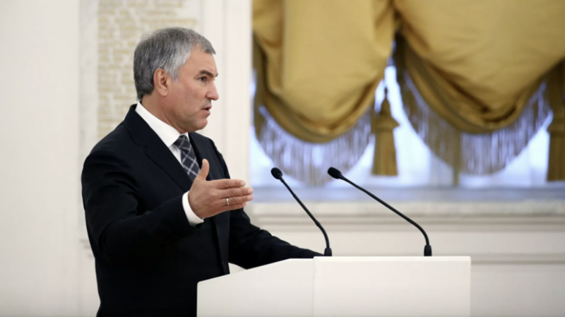 Володин назвал борьбу с пандемией и бедностью главными вызовами 2022 года