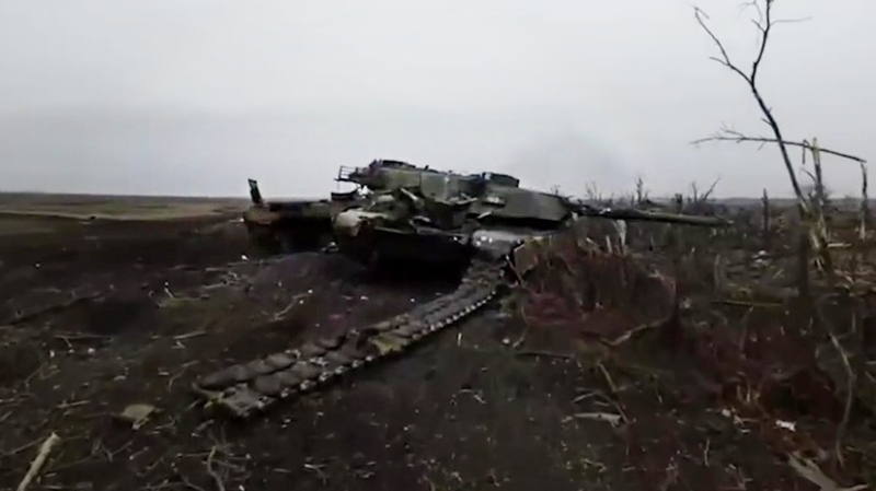 ВСУ потеряли американский танк Abrams в ДНР