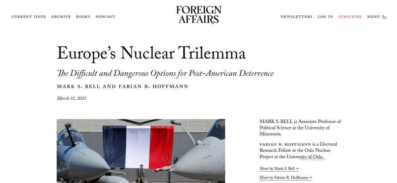 «Задача не из лёгких»: западные СМИ — о стремлении Европы преодолеть военно-промышленную зависимость от США